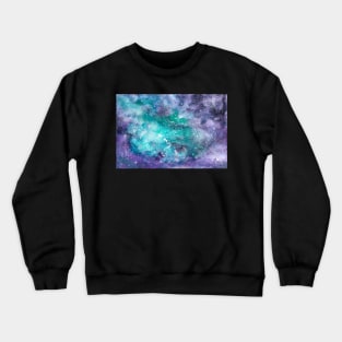 Abstract Galaxy Crewneck Sweatshirt